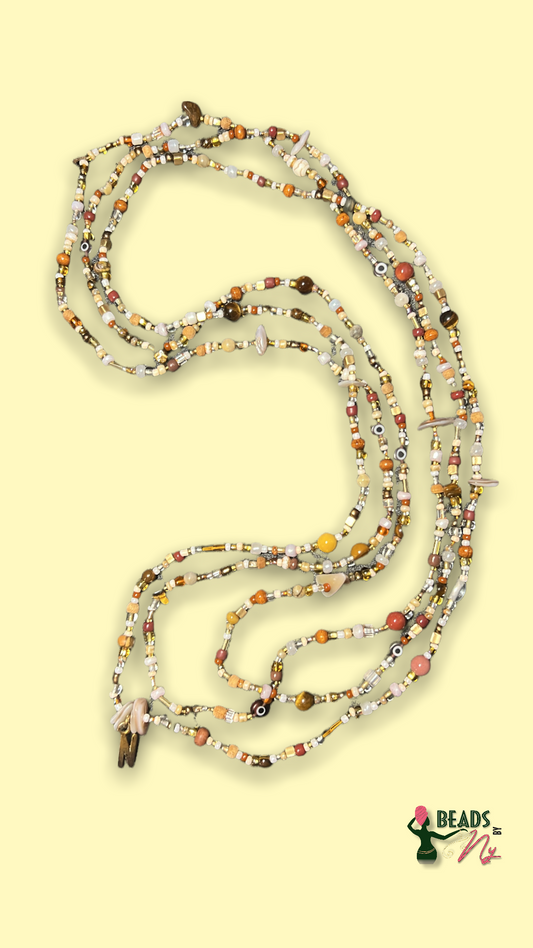 TIGERS EYE Waist-bead Set of 3 (WITH LOBSTER CLASPS)