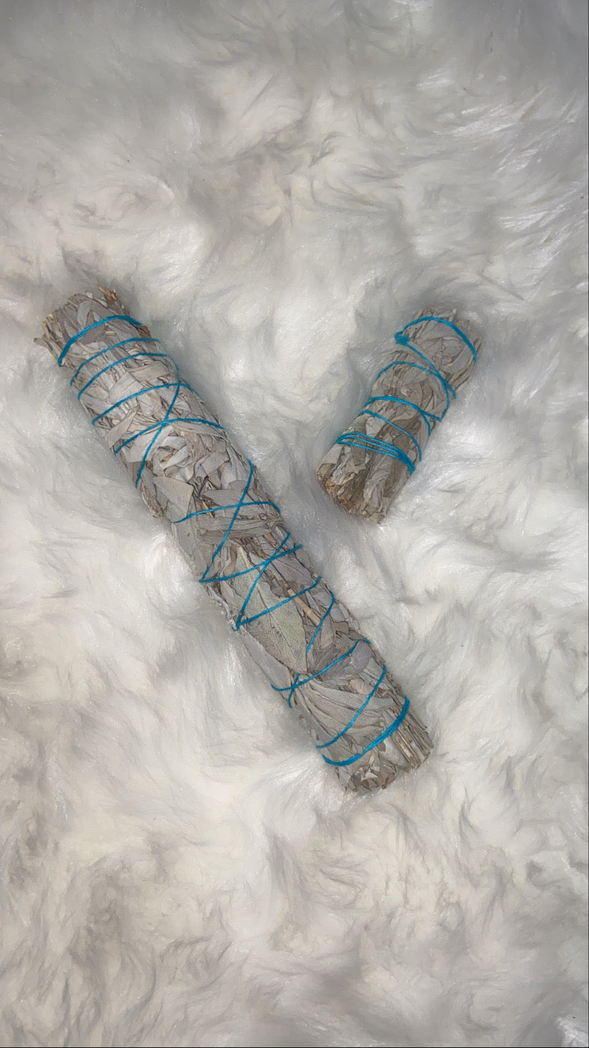 “CLEAR THE AIR” White Sage Bundles