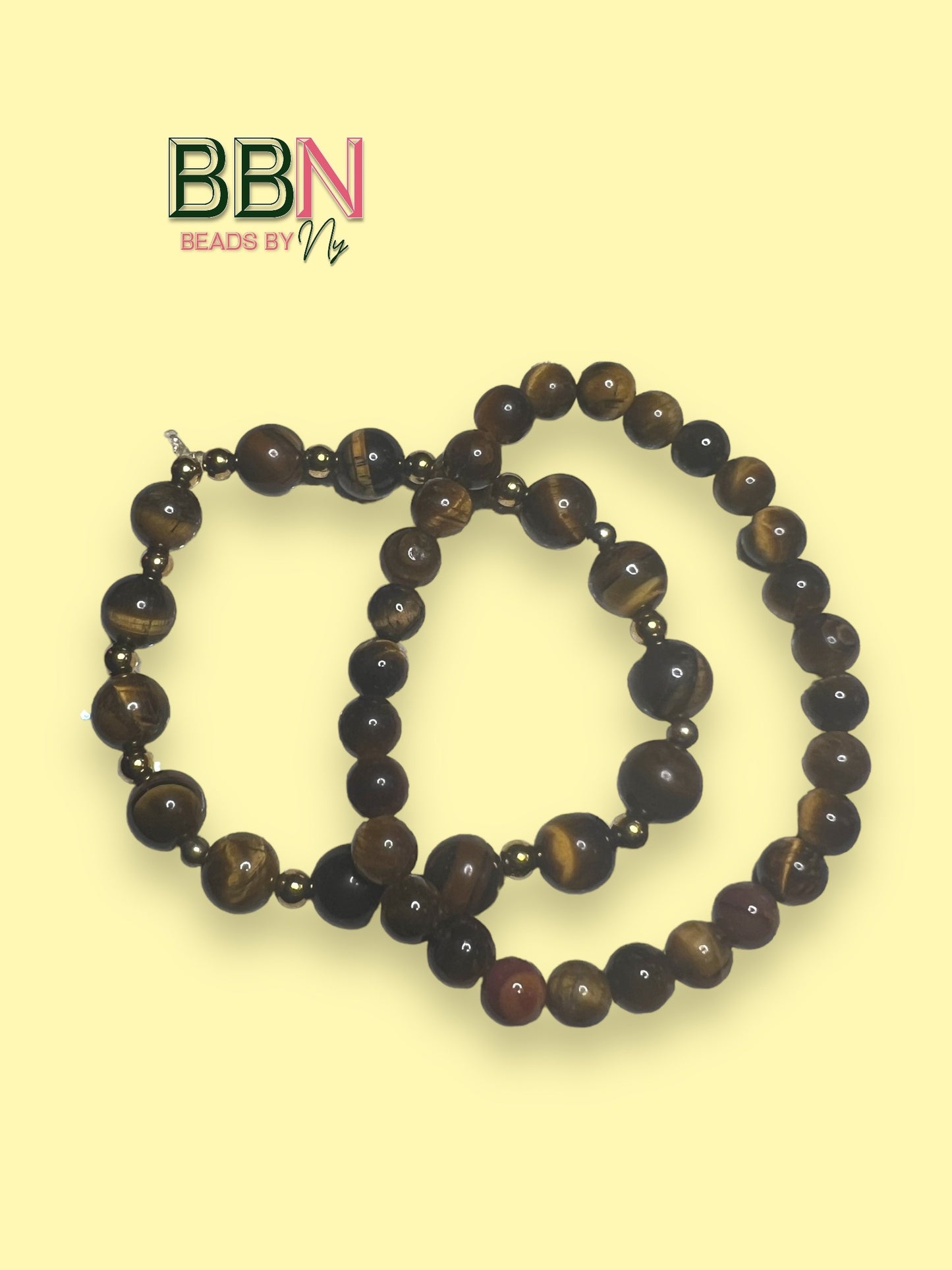 TIGERS EYE Custom Crystal Bracelet