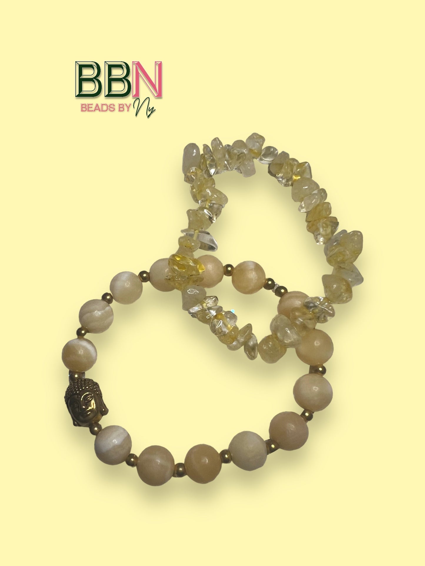 YELLOW QUARTZ Custom Crystal Bracelet