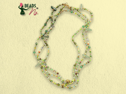 GREEN AVENTURINE Waist-bead Set of 3 (PULL ON'S)