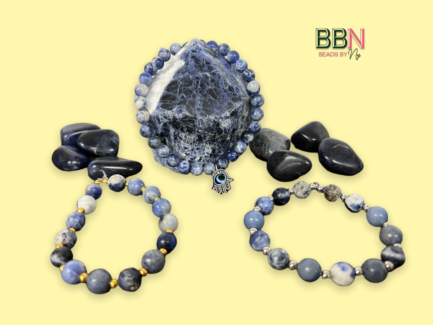 SODALITE Custom Crystal Bracelet